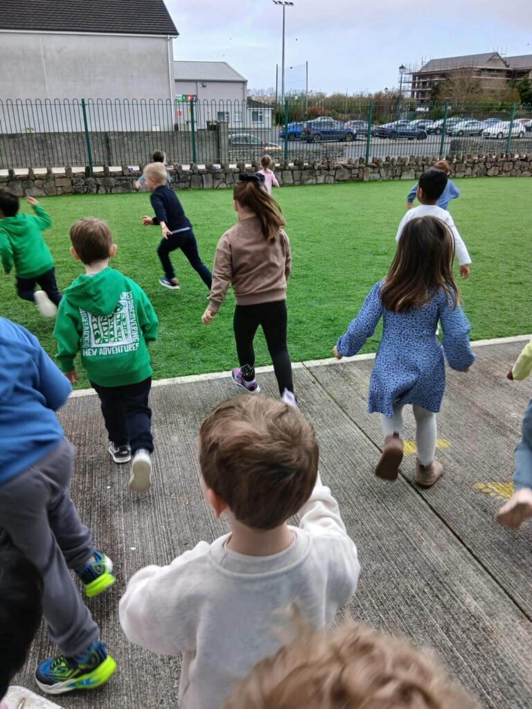 Outdoor Fun at Wonder Years Playschool Claregalway